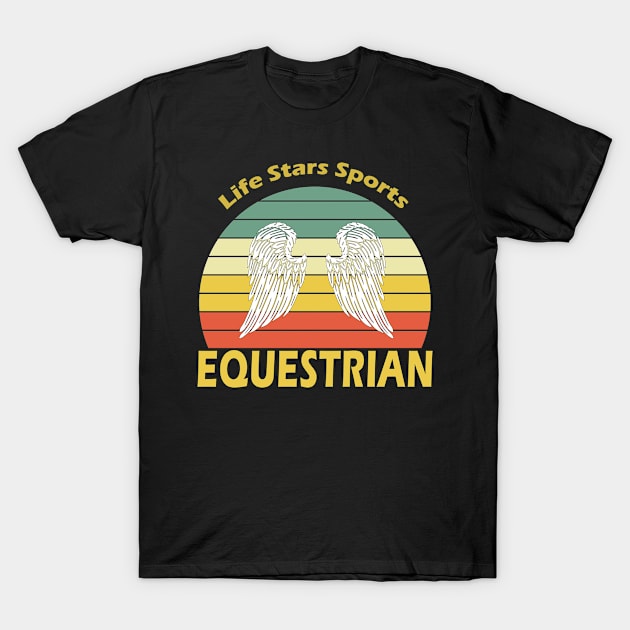 Equestrian Sport T-Shirt by Hastag Pos